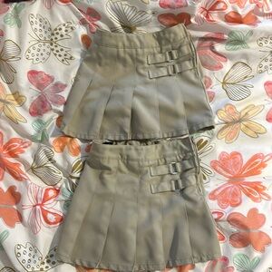 2 French Toast girls uniform skorts